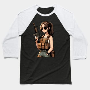 Tactical Girls' Frontline Baseball T-Shirt